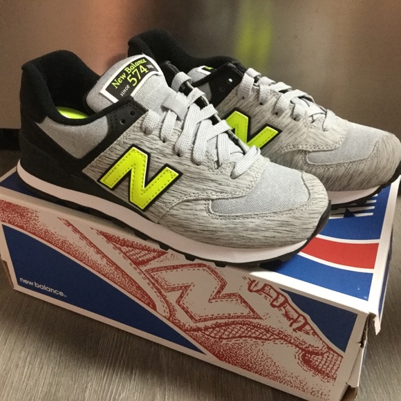 new balance 574 womens yellow